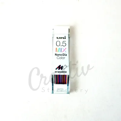 Uni Nano Dia Isi Pensil Mekanik Warna Warni Leads 0.5mm UNI05-202NDC [GROSIR]
