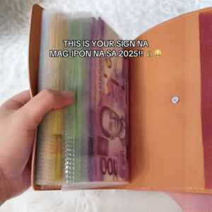 [Can Hold 100 Sheets] Waterproof Financial Management Cash Bank/Money Clip Cash Register