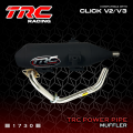 TRC Racing Honda Click v2 125 150 Power Pipe Muffler Exhaust 1730. 