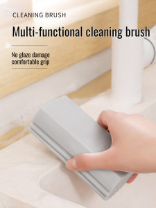 Multifunctional cleaning sponge block for household kitchen dish washing