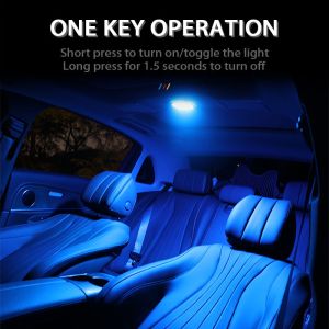 8 Warna Lampu Baca Plafond Mobil/ Lampu Kabin Mobil /Lampu Interior Lamp USB Kabin Mobil