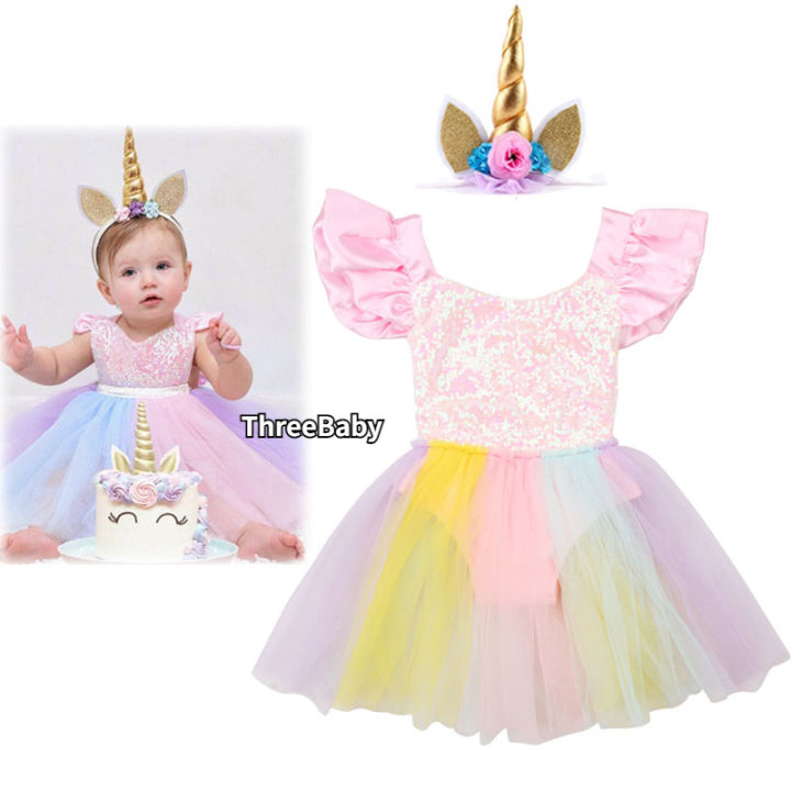 Infant unicorn outlet dress