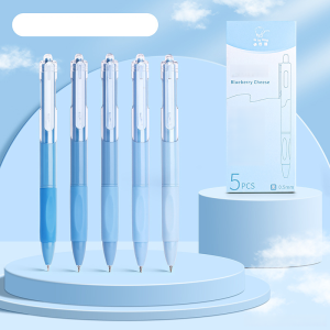 MPPN12 Pulpen Aesthetic Pastel Set Tinta Hitam Halus 0.5mm