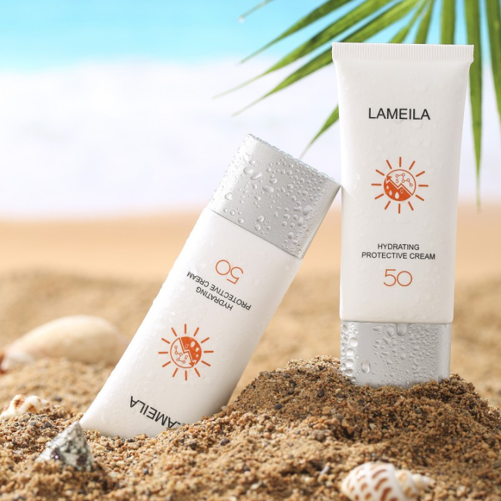 Lameila Kem Chống Nắng Dưỡng Da Lameila Spf50+ Bảo Vệ Khỏi Tia Uv Pa+++ Dưỡng Ẩm Dung Tích