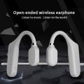Open Ear Wireless Sports Headphones, Bluetooth 5.0 Waterproof Sweatproof Headset with Mic for Sport Jogging Running Driving Cycling Hiking Indoor and Outdoor Use. 
