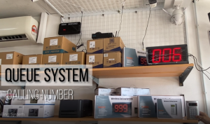 Restaurant Calling System Wireless Queue System Counter Wireless Restaurant Cafe LED Digital Numbering Call System