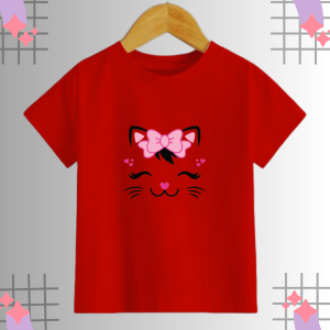 KOKO IMPORT - Baju Kaos Anak Perempuan Cewek Lengan Pendek Umur 2-16 Tahun Baju Distro Motif Keren Unik