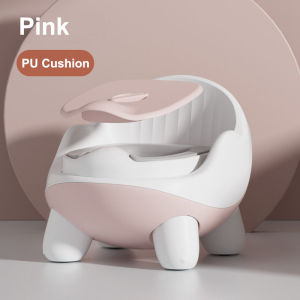 Baby Potty Training Toilet With PU Cushion Seat Kids Toddler Bowl Urinal Commode Portable Anti Slip Easy Clean Tandas