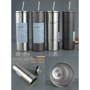 Termos Mug Americano 600ml SLIM Tumbler Ice Americano 600 ML Stainless Steel Gomor Slim 1270 - SYS