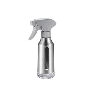 LABAICAI Thân inox Chai xịt dầu Chống rò rỉ 180ml Bình rót dầu Dụng cụ phun dầu nhà bếp Có thể nhìn thấy Bình xịt dầu Nồi chiên không khí