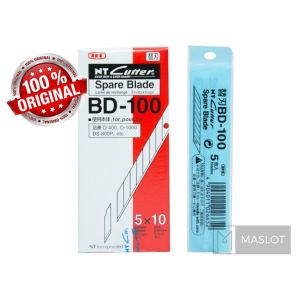 Isi Cutter / Spare Blades NT Cutter BD-100 (9 mm 30 Derajat)