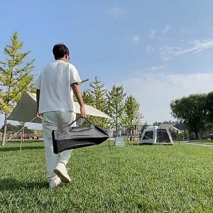 Portable Outdoor Folding Table Heavy Duty Aluminum Alloy 100KG Load Bearing Camping Picnic Table COD