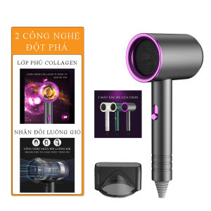 Máy sấy tóc công suất lớn hai chiều 1000w máy sấy tóc làm lạnh tạo ion âm kép phục hồi hư tổn. Bảo hành 2 năm lỗi đổi mới trong 7 ngày đầu nhận sản phẩm