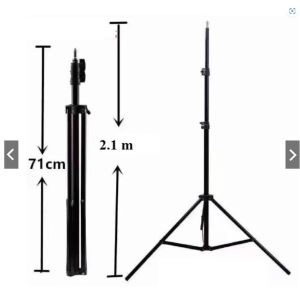 Đèn Livestream Giá Đỡ Kẹp Điện Thoại Livestream Cao 2m1 Chụp Ảnh Quay Video