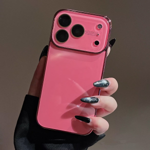 Luxury Tempered Glass Shell Crystal Camera Protection Case for iPhone 17 16 15 14 Pro Max Shockproof Plating Bumper Cover Funda