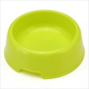 Pet Food Bowls Durable ABS Material Pet Feeder Bowl For Dog Cats Puppy Food Colorful Plastic Bowl