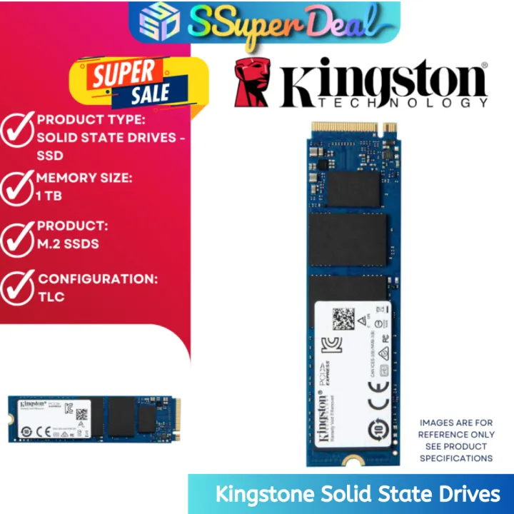 Flash sale-local( SSD CLEARANCE )KINGSTON Solid State Drives - SSD M.2 2280 1024GB NVMe SSD / Solid State Drives - SSD M.2 2280 1024GB