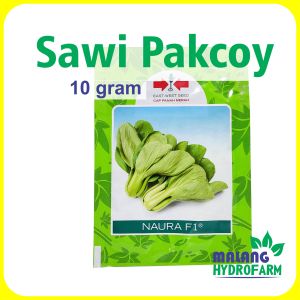 Benih Sawi Pakcoy Naura F1 10 gram Cap Panah Merah dataran rendah tinggi bibit biji pakcoi pak coy hydroponik hidroponik