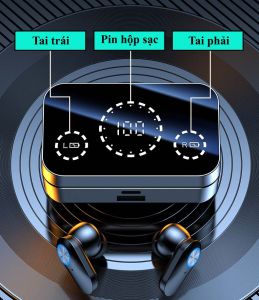 Tai Nghe AI Phiên Dịch YD08 Dịch Thuật 150 Ngôn Ngữ Bluetooth 5.4 Thiết Kế Móc Tai Pin Trâu Bảo Hành