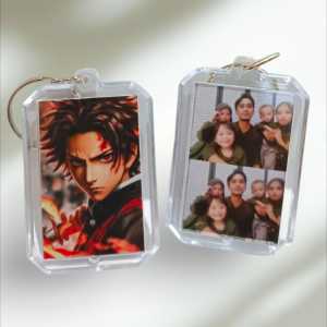TANPA PO TANPA MINIMAL ORDER GANCI GANTUNGAN KUNCI SPOTIFY KEYCHAIN AKRILIK CUSTUM FOTO DAN LAGU