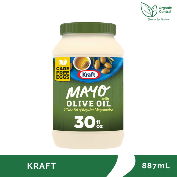Kraft Mayo Olive Oil Mayonnaise Reduced Fat 887mL (Expiration Date MAY