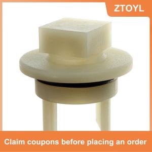 【ZTOYL】 2 cái Máy xay thịt pinion bộ phận Mincer nhựa bánh vít khoan ống lót khớp nối tay áo 418076 cho mfw1501 1545 1550 mum4 5