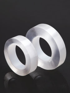 Double Tape Nano Selotip Bening 2 Sisi Serbaguna 3 Meter Lebar 2cm Double Tape Transparan