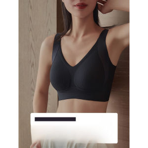 『Brelira』Minimizer Bra Full Coverage Anti Sagging ​​Lingerie W Lift Wide Straps​ Seamless Wireless Plus Size Sports Comfort ​​​​Underwear​​