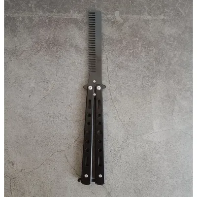 Balisong ปลายหวี หวีบาลิซอง มีดซ้อม หวีควง มีดผีเสื้อสำหรับควง L32