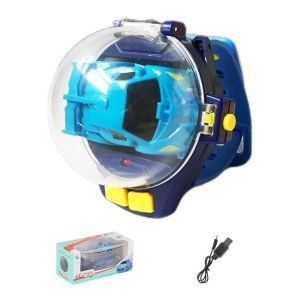 Childrens remote control watch mini racing toy can be reused USB charging childrens birthday gift