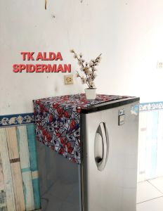 Sarung/ Taplak kulkas Alda motif Minimalis Modern