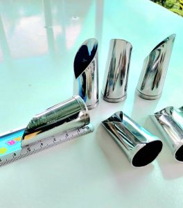 Ngón Tay Inox Lột Tôm - 5 Cái Ngón Tay Inox Bấm Tỉa Rau Củ Tách Vỏ Hạt - Dụng Cụ Chế Biến Thực Phẩm