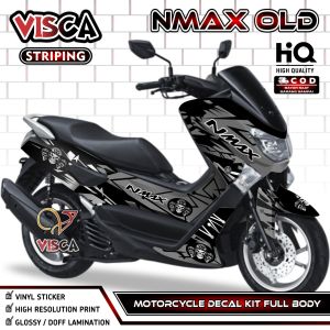 Stiker Striping Nmax Old Full Body Variasi Skull