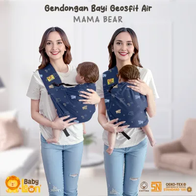 BABY LEON Geosfit Air Gendongan Bayi Samping SSC Gendongan Bayi Instan M Shape Newborn BY-44-20