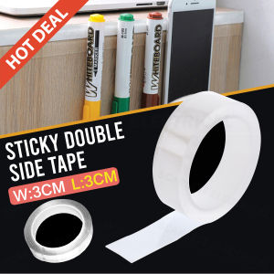 Salotape Adhesive Tape Double Sided Sticky Gel Traceless Washable/Pita Pelekat Dua Sisi/Boleh Basuh