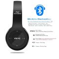 P47 FOLDABLE WIRELESS 5.0 BLUETOOTH  HEADPHONE ON - EAR HEADSET NOISE CANCELLATION. 
