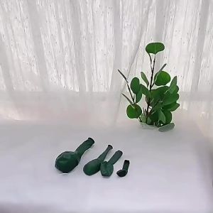 Dark Green Latex Balloons Garland Arch Kit Helium Latex Metal Chrome Balloons Arch Garland Balloon Birthday Decor