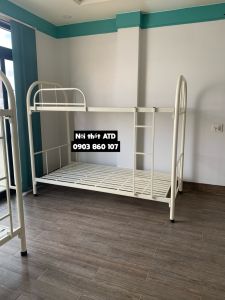 Giường tầng sắt 1m2 1m80cm cao cấp - giường 2 tầng gia đình tiết kiệm diện tích phòng ngủ
