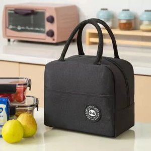 Portable Thickened Waterproof Insulated Food Lunch Bag Picnic Bag Aluminum Foil Layer Ice Pack