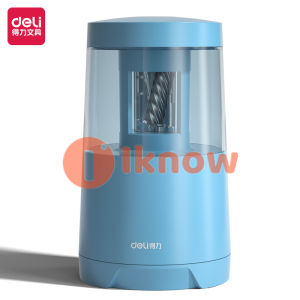 Deli VA5 electric pencil sharpener automatic cartoon pencil sharpener stationery
