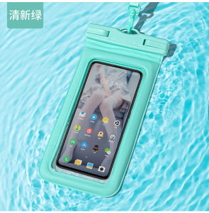 7.2Inch Waterproof Phone Pouch Underwater Dry Bag PVC Clear Window Swimming Snorkerling Rain CP Holder