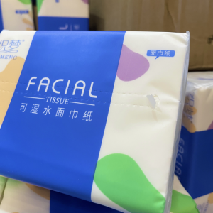 Khăn giấy ăn rút đa năng FACIAL thùng 30 gói 4 lớp giấy ăn khô mềm mại cao cấp tiện lợi