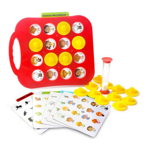 Memory Matching Game for Kids Flip to Win Board Game Matching Picture Game Early Learning Toys Montessori Toy for Kid