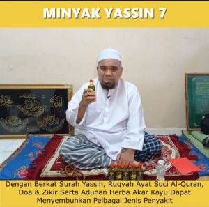 MinYaK YaSSin 7 #ORIGINAL✅( * IKHTIAR UTK GANGGGUAN MAKHLUK HALUUS & SIIHIR* )