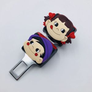 1 pasang Colokan Seatbelt Gesper Ekstensi Sabuk Pengaman Mobil Seatbelt Mobil Mickey Mouse Minnie