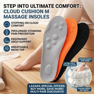 Shock Absorption Breathable Insoles Comfortable Shoe Pads for Men & Women Orthopedic Cushion Inserts