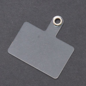 FLASH SALE 2PCS/SET Gantungan Casing Klip Konektor HP Universal Bening Bahan PVC Anti Hilang Tanpa Lubang