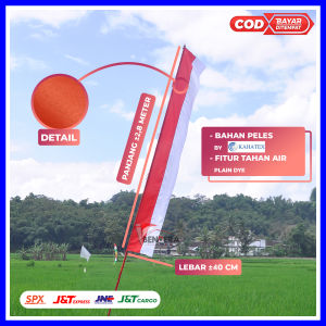 BENDERA MERAH PUTIH LESPANG 20PCS (1 KODI)