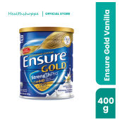 Ensure Gold 400g – Complete Balanced Nutrition by Abbott | Vanilla/Wheat/Coffee/Almond Flavor | Adult & Elderly Supplement [EXP DATE: JAN2027]