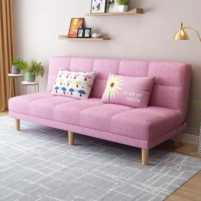 Foldable Multifunctional Sofa Technology Cloth Sofa Dual-Use Fabric Couch Foldable Sofa Bed 2 Seater 3 Seater 4 Seater Sofa Chair Living Room Bedroom Lazy Small Sofa Bed